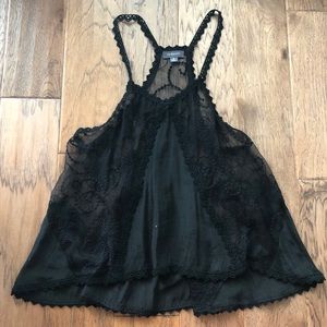 High Beam Lace Tank Top